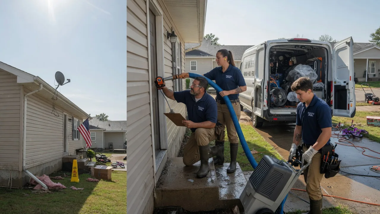 Ceiling Water Damage Restoration in Royston, GA near me